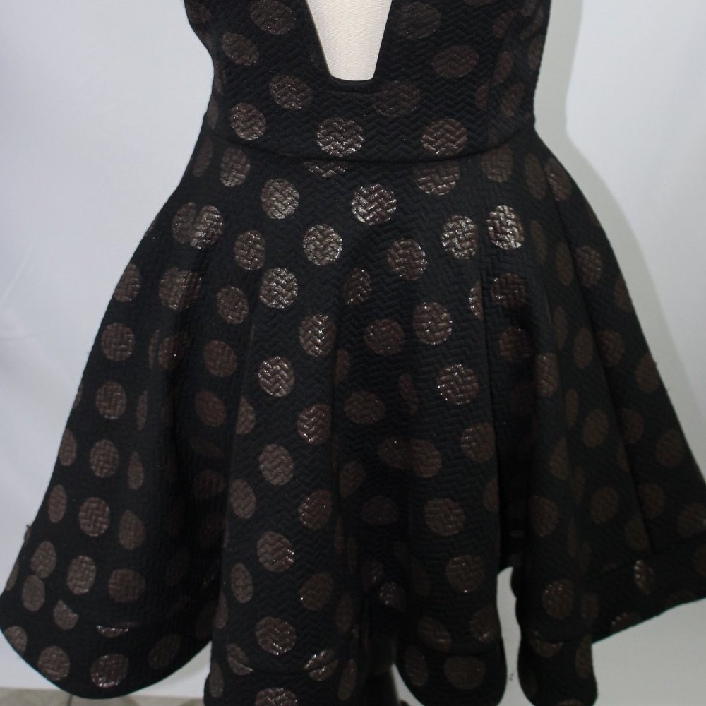 Sexy Plunging Cleavage Dress View 3